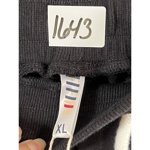 FIFTH LOOP Shorts Men Sz XL Balck hip hop skater pant flying to escape in dreams - Picture 3 of 11